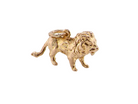 A solid 9 carat gold Lion Charm