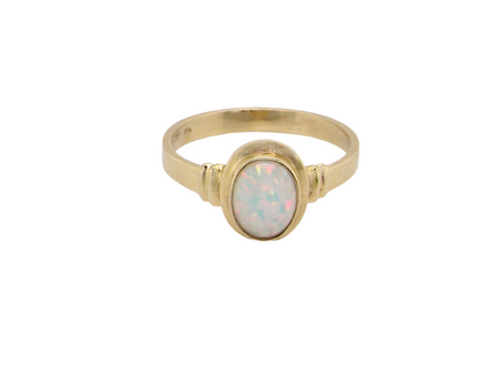 An Opal Dress Ring