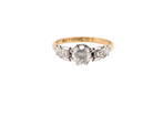 A vintage Solitaire Diamond Ring