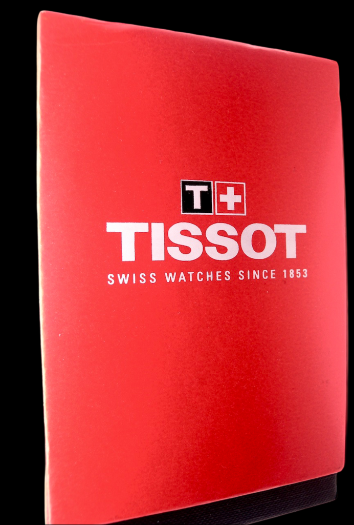 chronograph Tissot wrist watch box