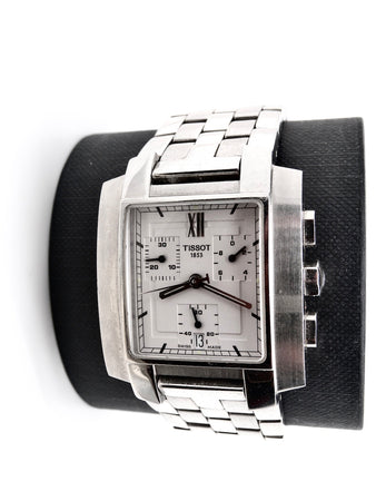 A men's Steel Tissot wrist watch