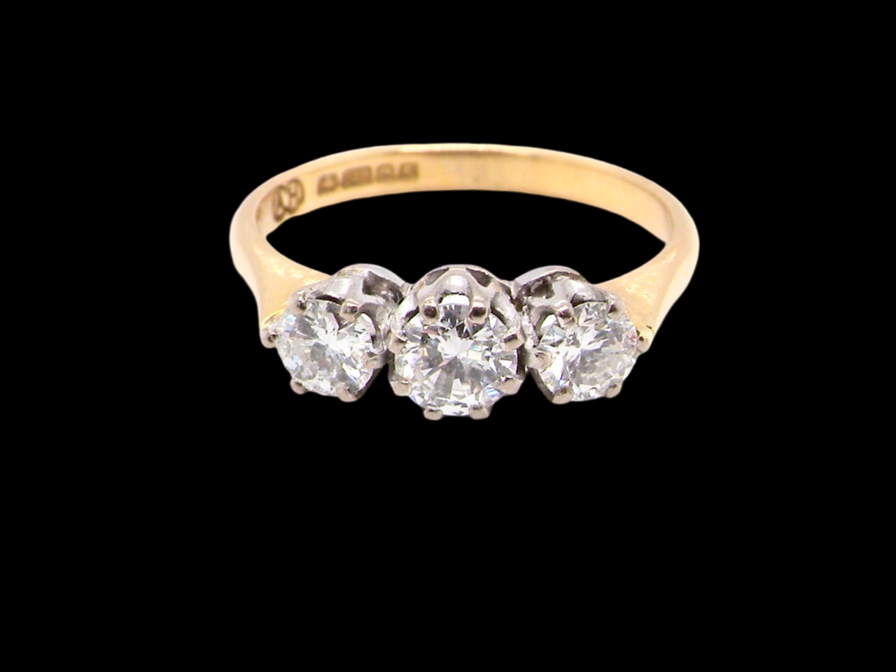  three stone Diamond Ring