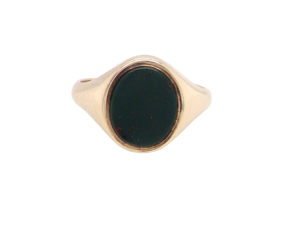  bloodstone signet ring