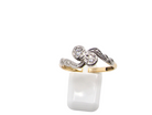 A Vintage Two Stone Diamond Ring moi et toi