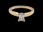 emerald cut Diamond Ring