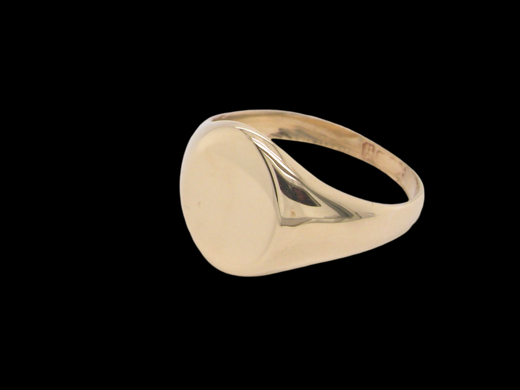 plain signet ring