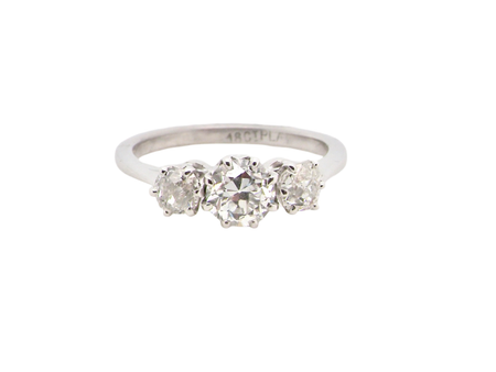 A three stone Diamond Ring