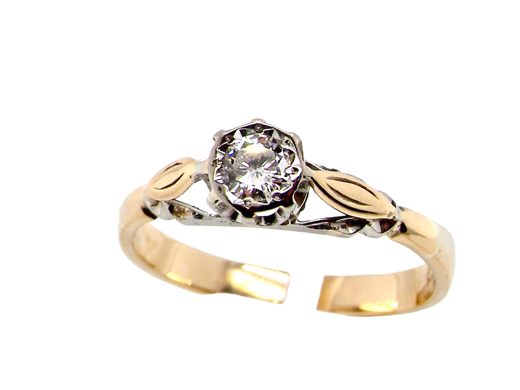 solitaire diamond ring
