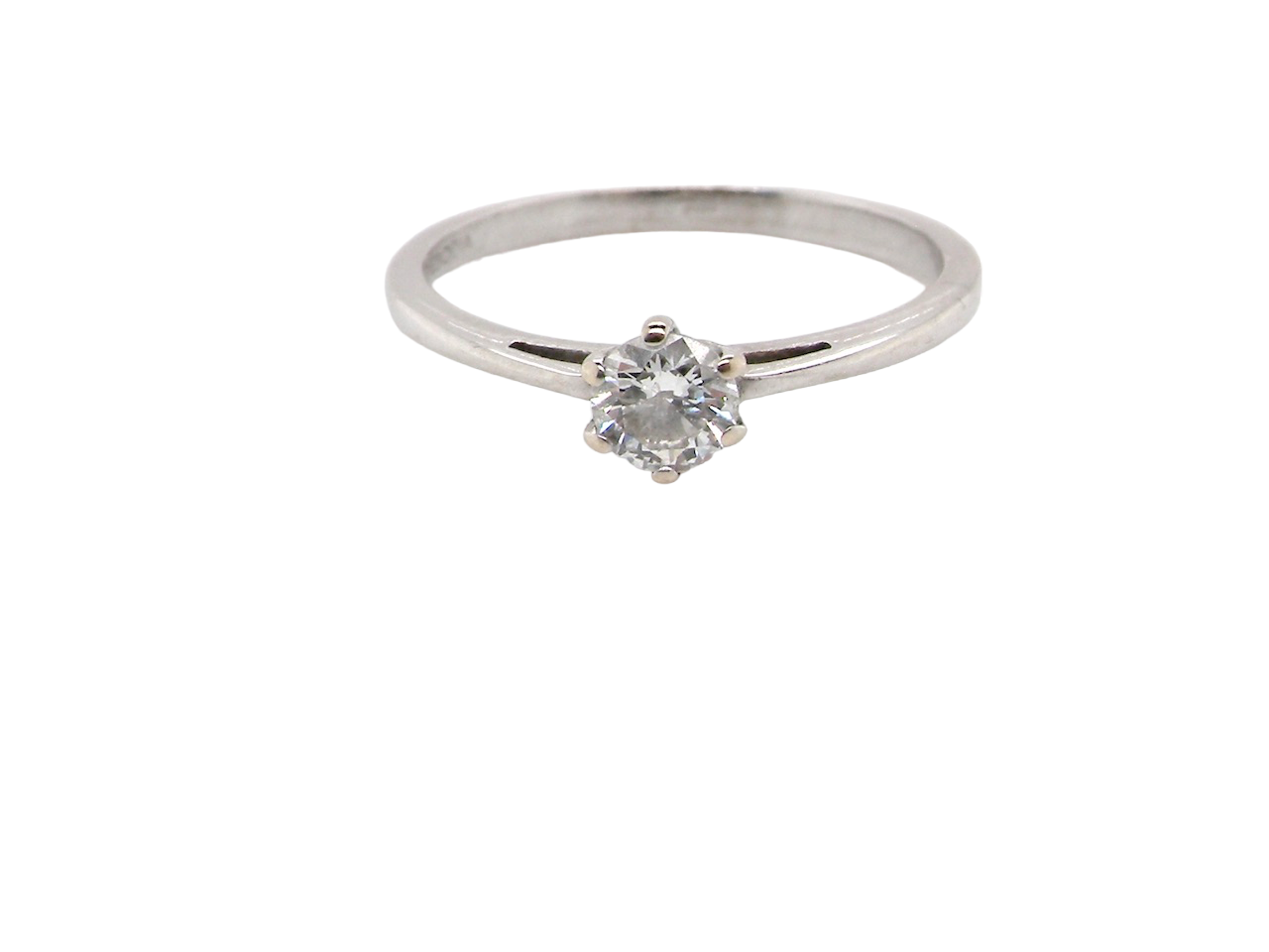 Vintage solitaire ring