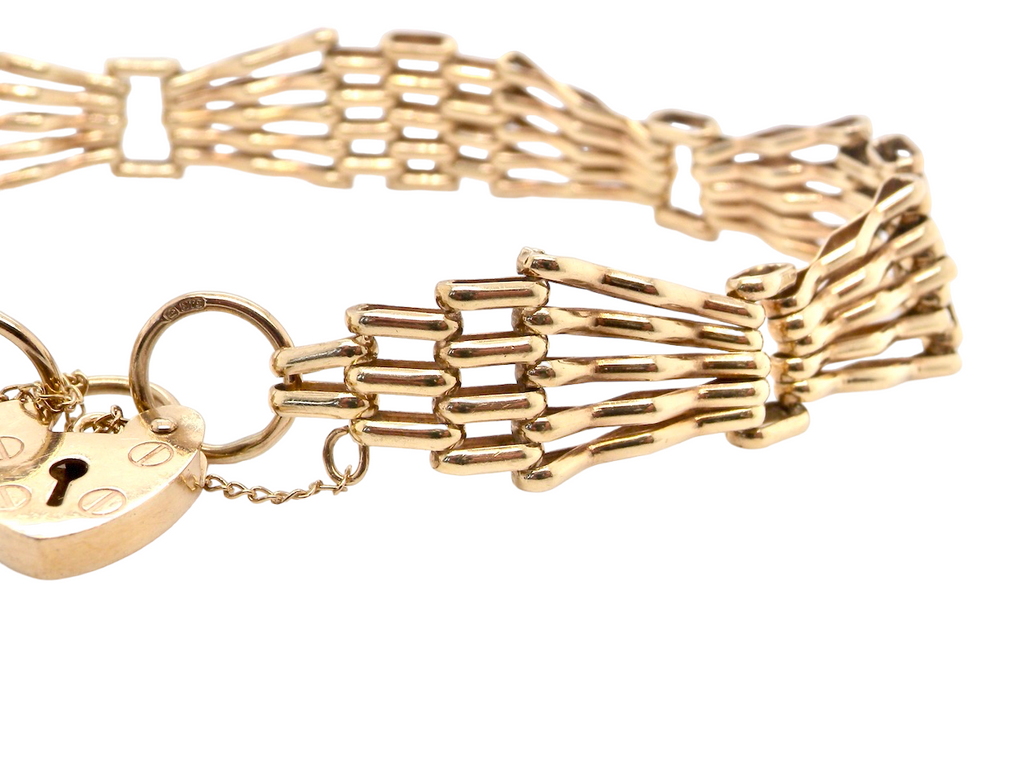 gold gate bracelet