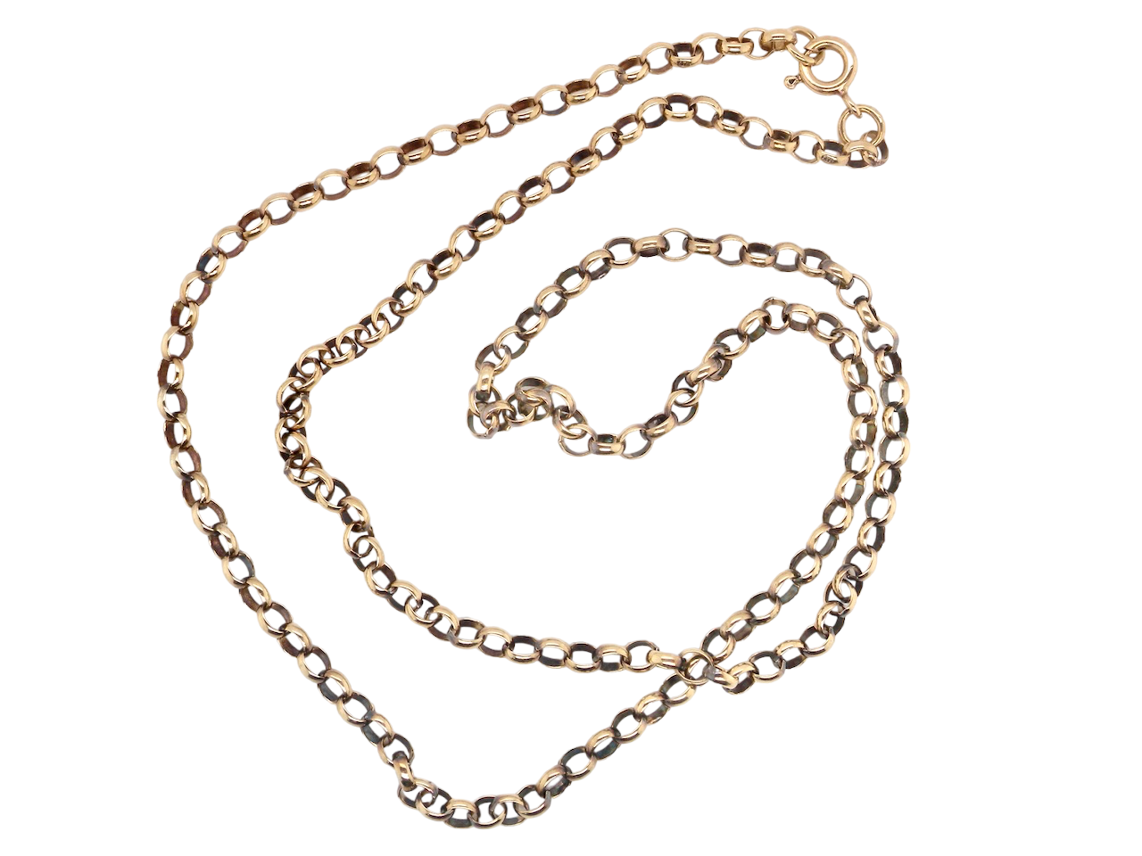 a 9 carat gold neck chain