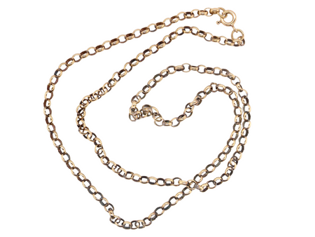 a 9 carat gold neck chain