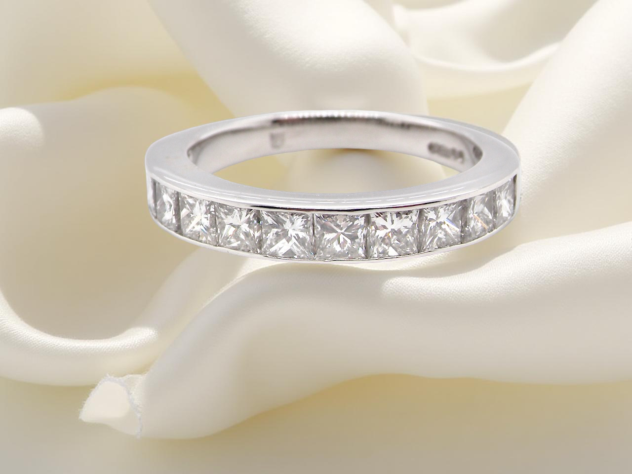 Platinum eternity ring