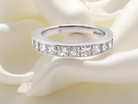 Platinum eternity ring