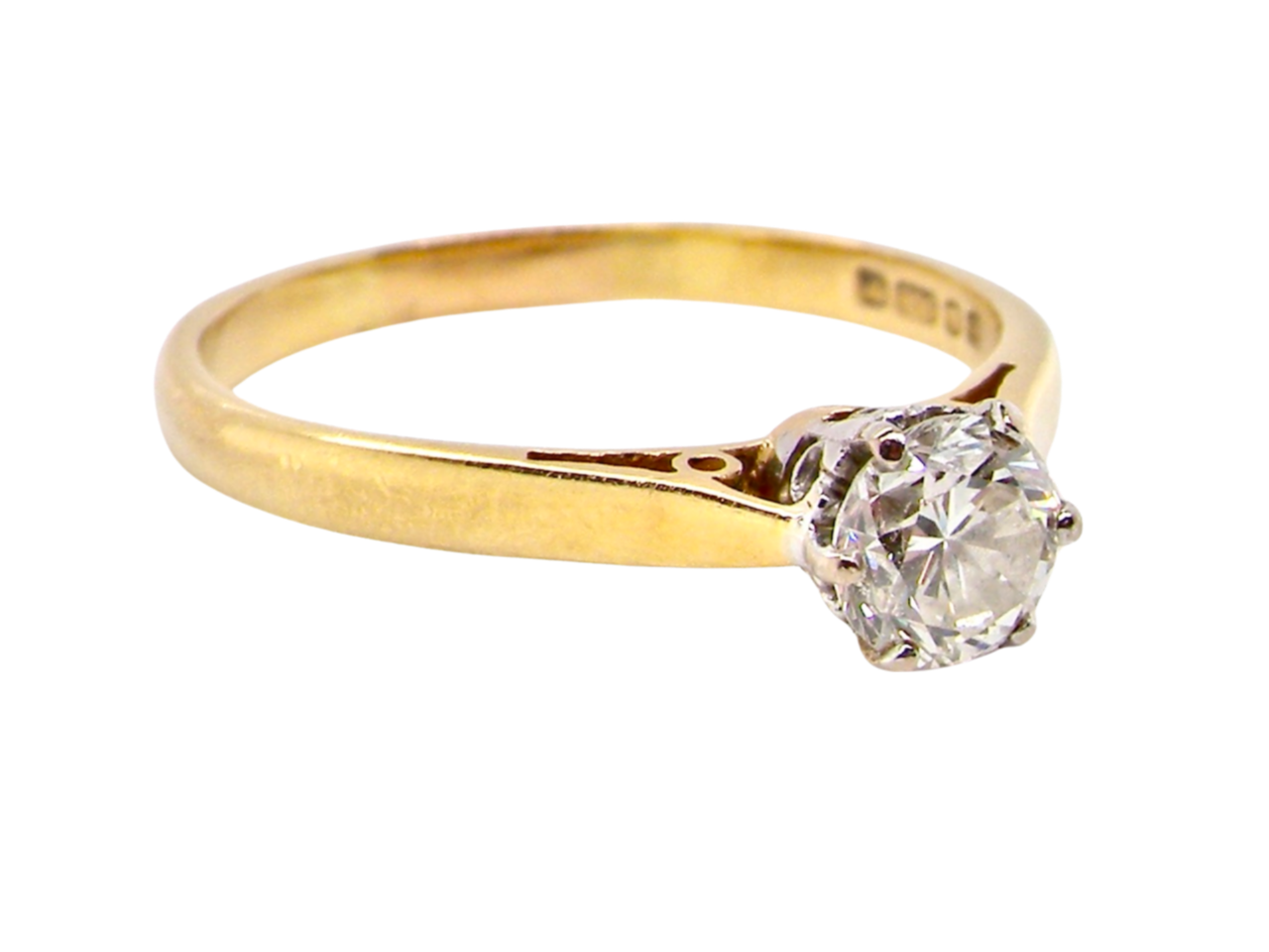  solitaire diamond ring