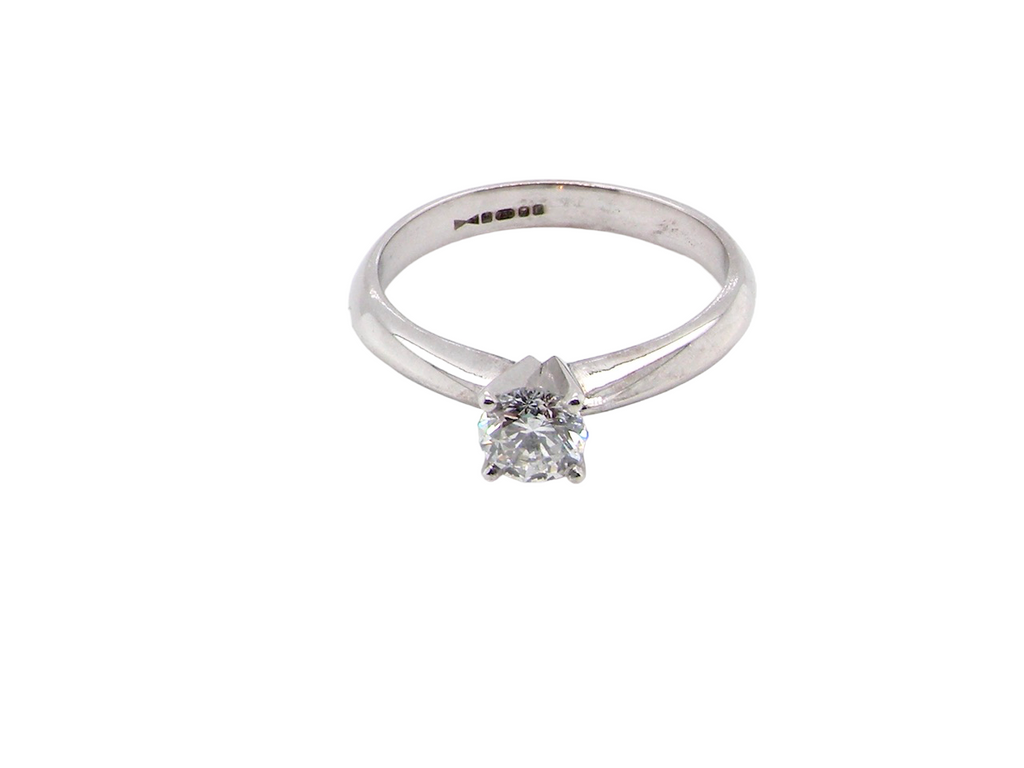 single stone diamond ring