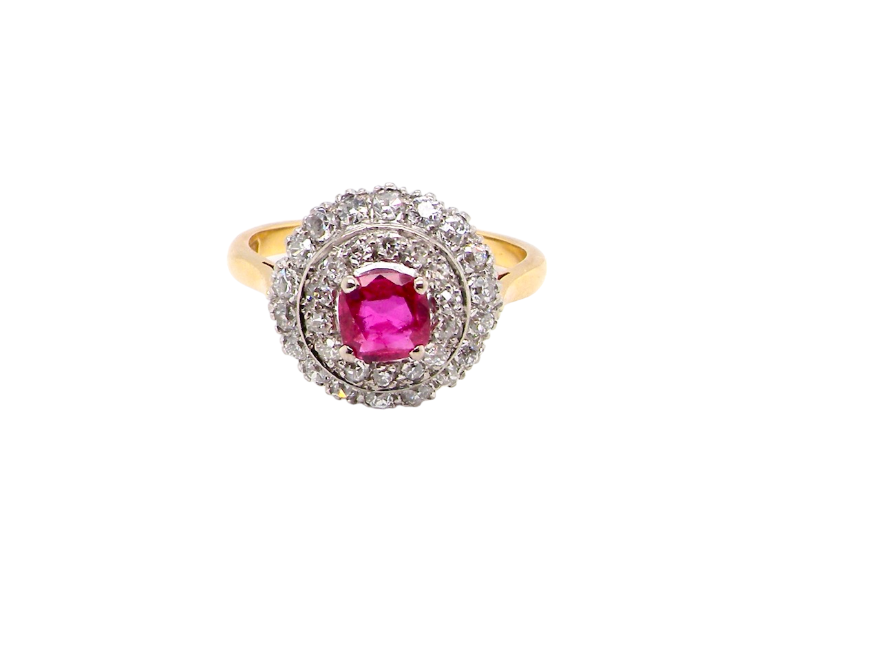 ruby and diamond ring