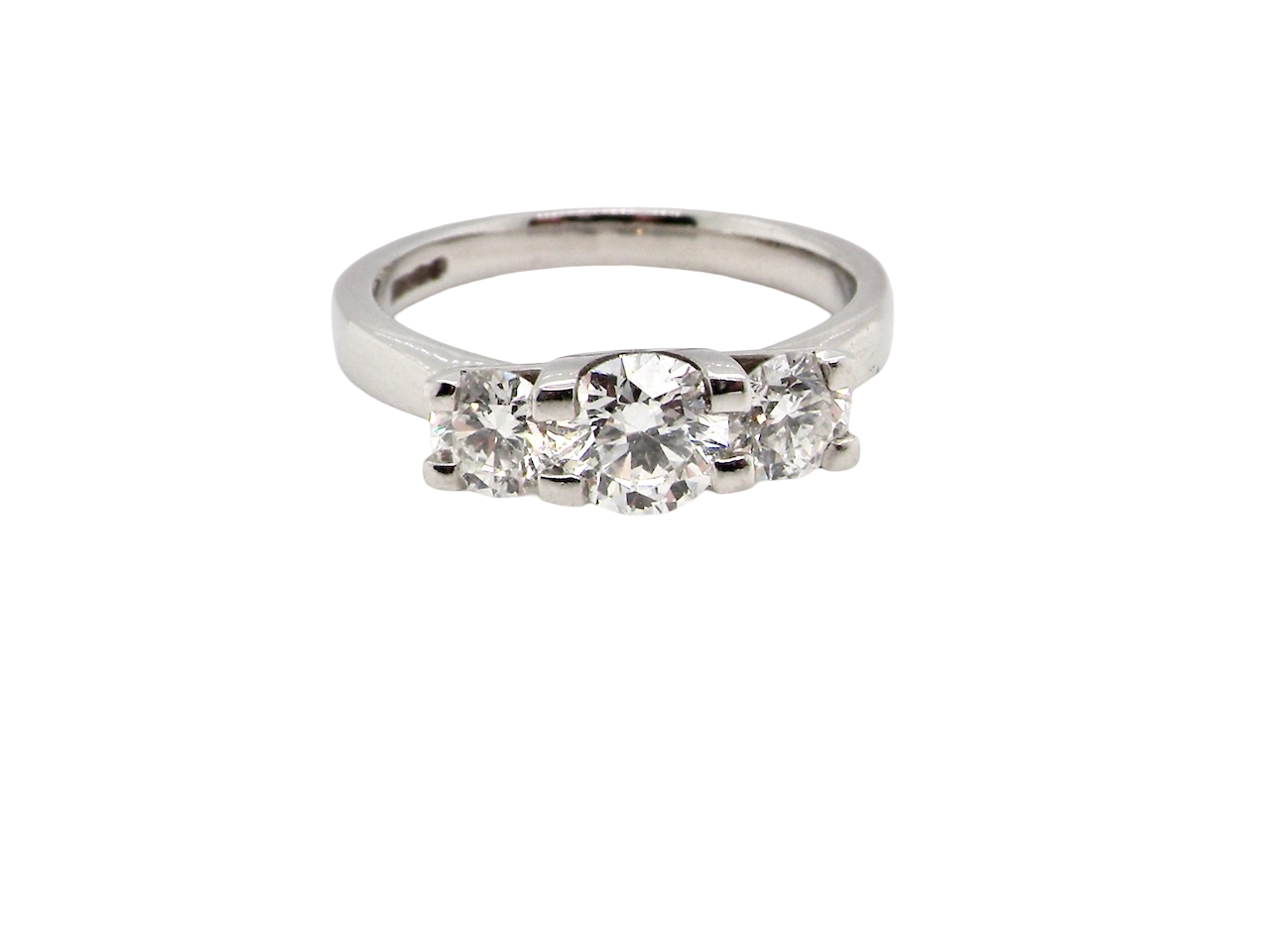 C 3 stone ring