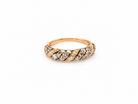 From the Le Vian Collection a delightful 14 carat rose gold half hoop ring.&nbsp;
