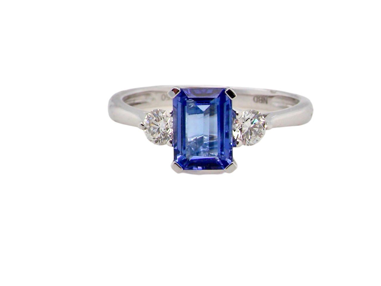 A NEW Tanzanite and Diamond Ring