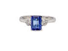 A NEW Tanzanite and Diamond Ring