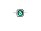 beautiful emerald rings we have had in our collections. The ring from the Art Deco period is set with an exquisite emerald centre stone.

