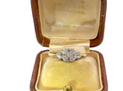 boxed A pretty early 20th century Diamond ring, in its original box that makes this ring that little bit -extra special.