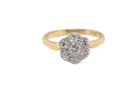 A pretty vintage Diamond cluster ring