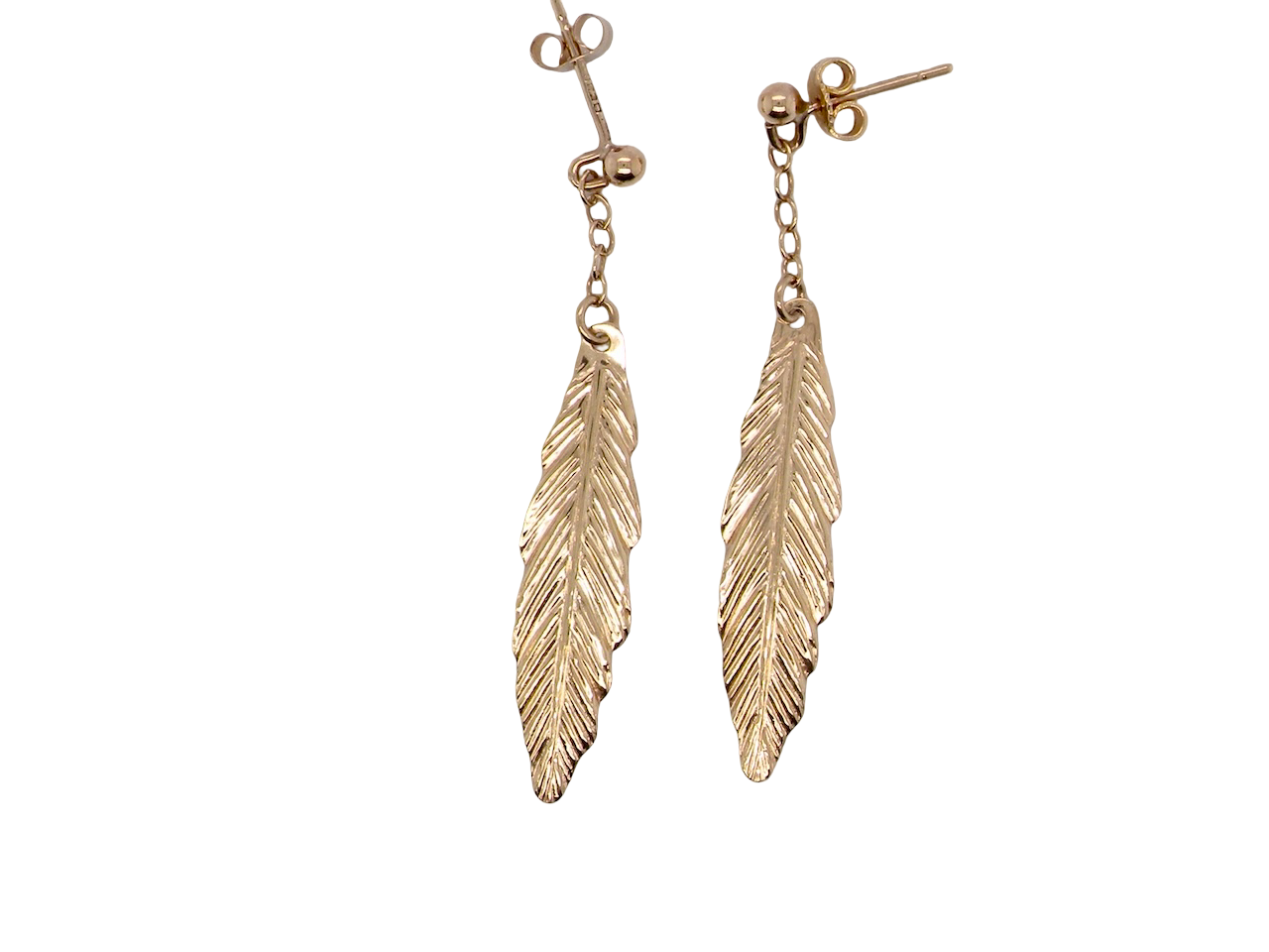 feather earrings