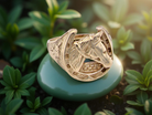  gold horseshoe ring