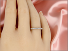 A  Half Hoop Diamond Eternity Ring