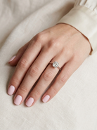 hand A beautiful and timeless vintage solitaire dating from the 1930s, crafted in platinum and set with a stunning old brilliant-cut diamond. 