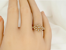 A pretty Diamond cluster ring