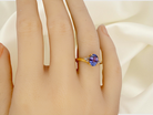 Tanzanite engagement ring