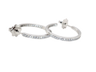 hoop earrings by Mappin &amp; Webb,