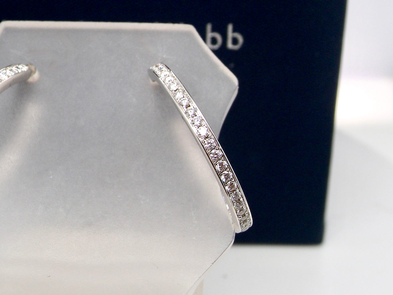 hoop earrings by Mappin &amp; Webb, C