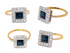 images of sapphire clusters
