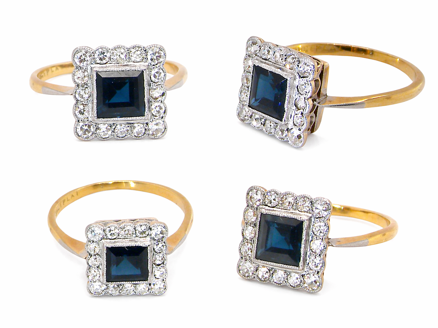 images of sapphire clusters