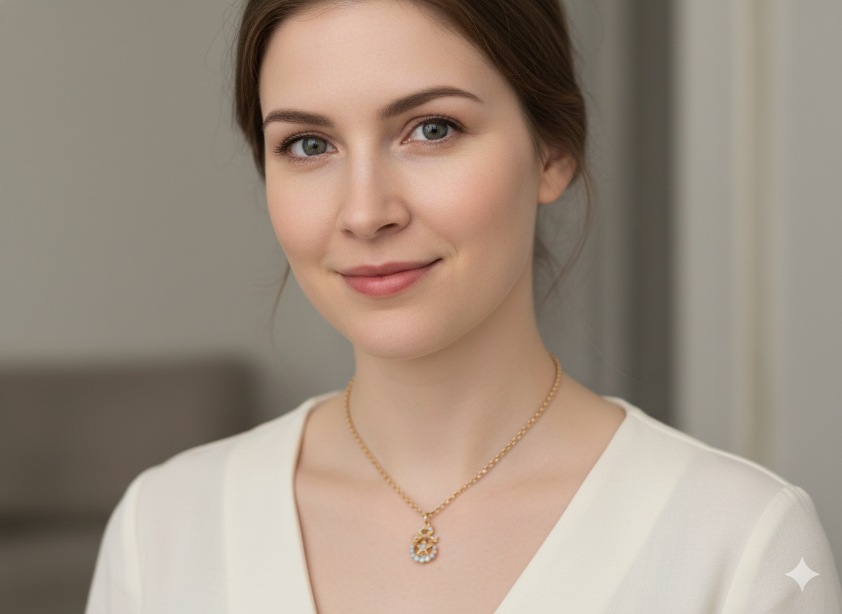 model A beautiful antique Victorian pendant featuring opals and pearls.