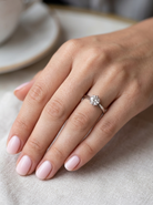 model This is the number one choice for an engagement ring, the classic solitaire.