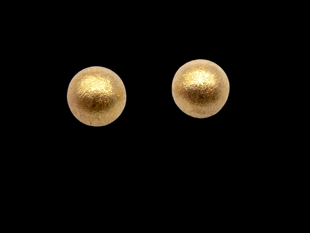 A pair of 18 Carat* gold earrings