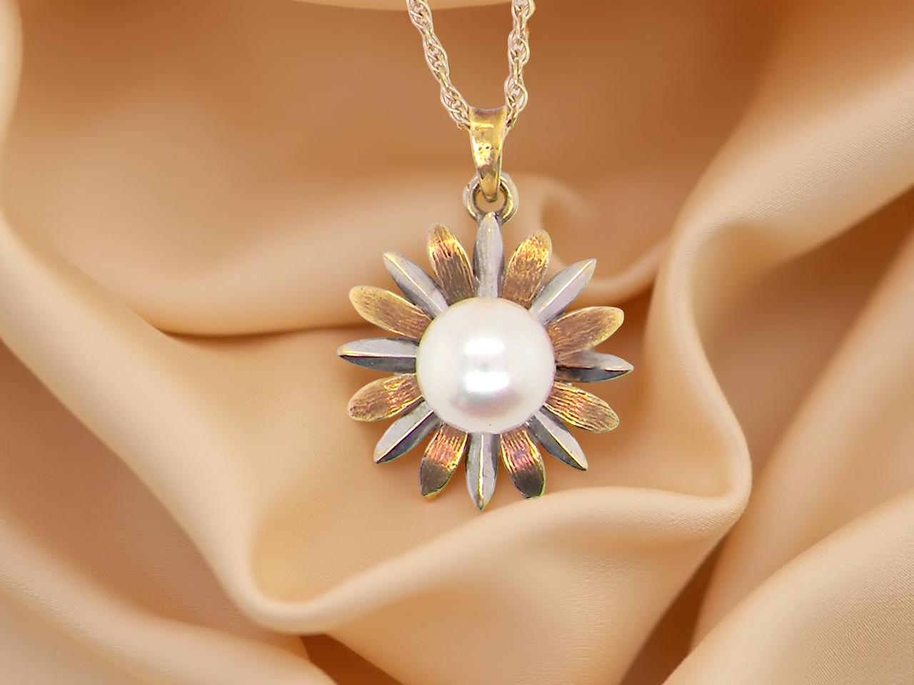 A pearl pendant
