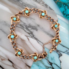  antique turquoise bracelet