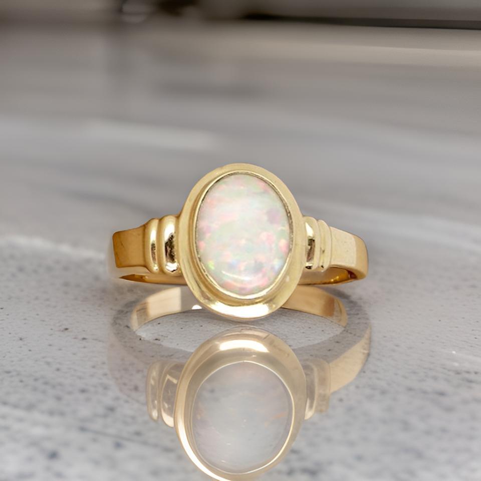 An Opal Ring