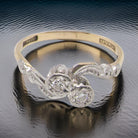  Two Stone Diamond Ring