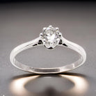  traditional solitaire diamond ring