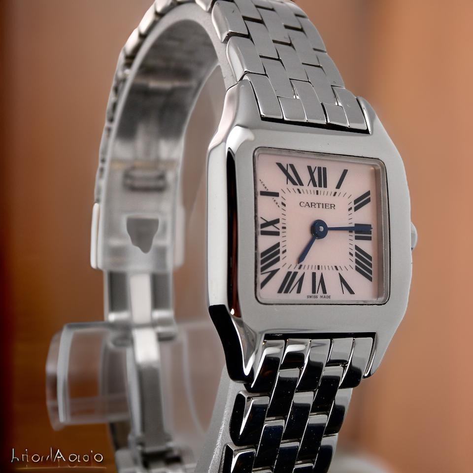 Womans Cartier Santos Demoiselle wrist watch