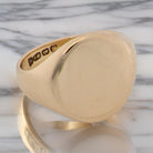 Oxford 18 carat gold signet ring