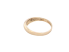 A 9 carat Gold 'Gypsy'&nbsp; Ring with Diamond (Pre-Owned)