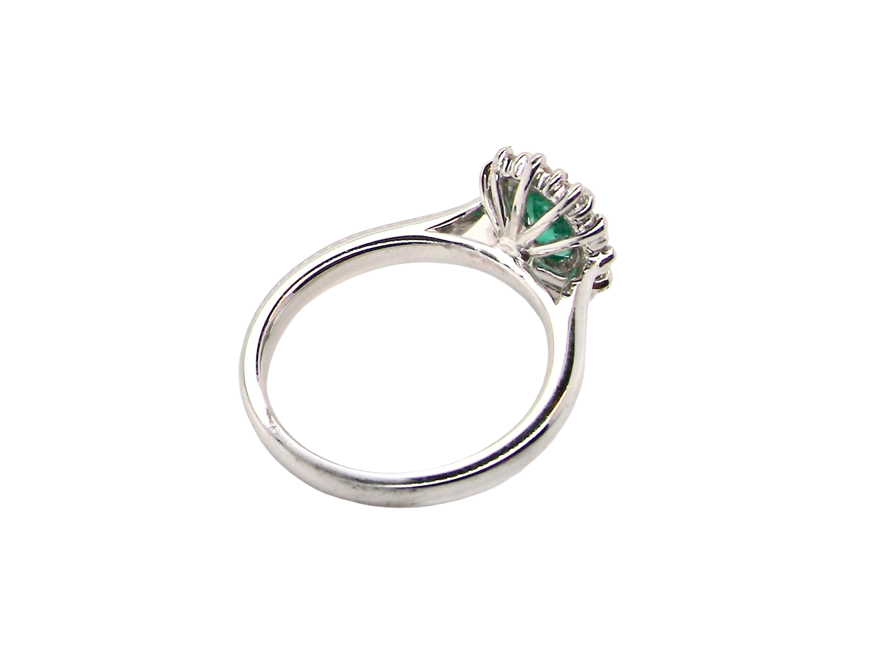 A NEW Emerald and Diamond ring